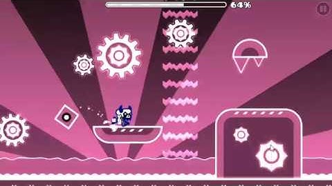 Daily level #130 (Missed) Adrift - by Shockwing (epic hard 5 stars) [all coins] 100%