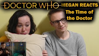 MEGAN REACTS (Cries!) - Doctor Who - The Time of the Doctor (Live Reaction)