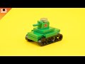 Lego T-26 Soviet USSR WW2 Tank Mini Vehicles (Tutorial)
