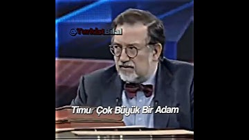 Celal Şengör - Timur EDiT