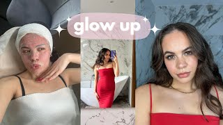 glow up transformation ✨| mezoterapia, makeup, włosy 🧖🏽‍♀️