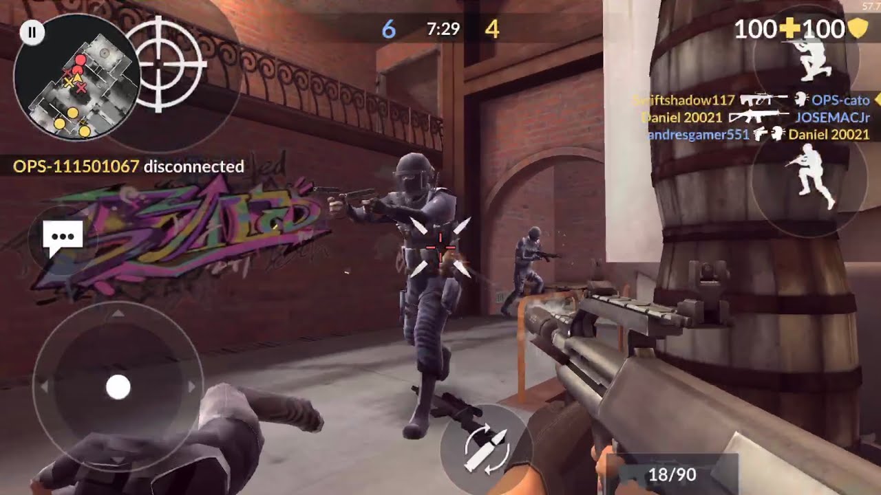 40+ KILL TEAM DEATHMATCH GAME! (Critical-Ops/ Claw Gameplay)