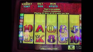 Tiki Torch Bonus GREAT LINE HIT Twin Pine Casino 2020