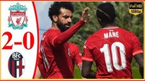 ملخص مباراة ليفربول وبولونيا  2 - 0