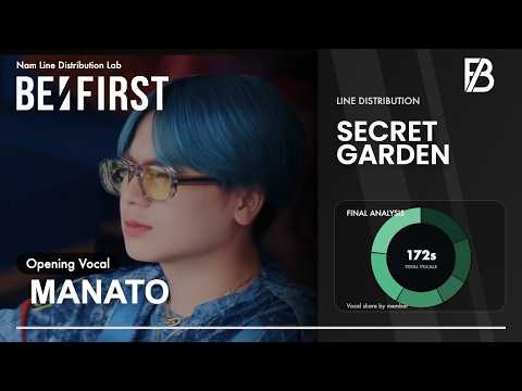 歌割り・リアルタイムパート分析｜BE:FIRST｜Secret Garden｜Full Ver.｜Line Distribution