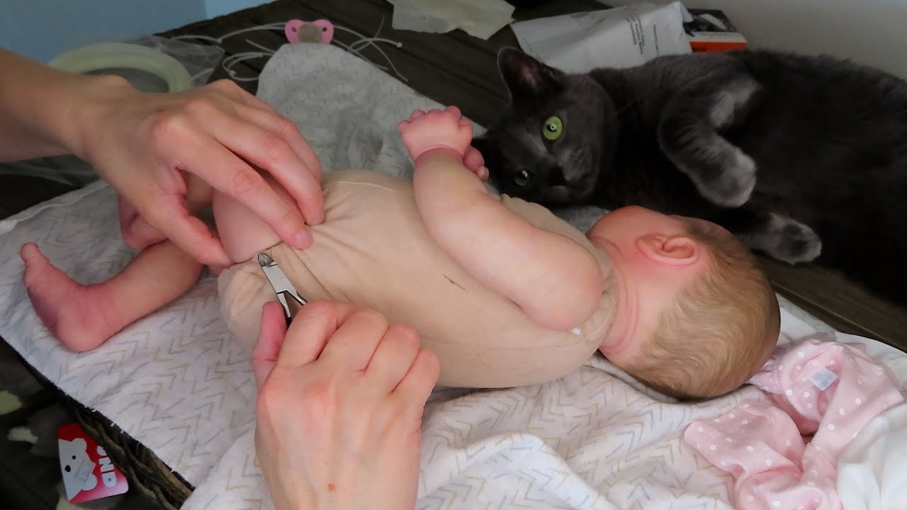 Fixing REBORN BABY Arms, Legs and Head to be MORE CUDDLY with Ayla, 