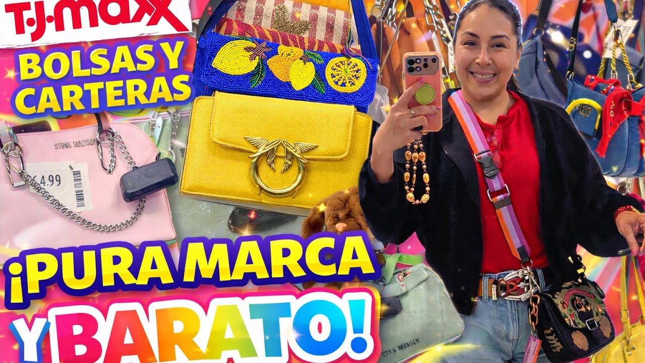 	AQUÍ ES DONDE LAS MARCAS CARAS SE VUELVEN BARATAS 😱👜 | TJ MAXX❗️PURAS MARCAS. 