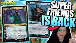 Superfriends is SUPER Powerful! | Secrets of Strixhaven Standard MTG Arena