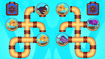 Save The Fish Puzzle Spy New Fishdom Update Levels iOS Android Gameplay Walkthrough #123