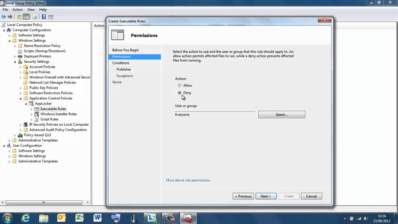 How To Lock Applications in Windows 7