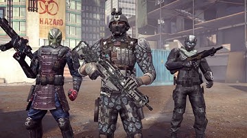 Modern Combat 5 Stock armor FOREST GRINDER Daily Rewards(Cores and assembly at the end)