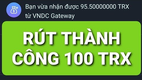 (Đã Scam)ĐÀO COIN (BTC, TRX, DOGE..) THỤ ĐỘNG KHÔNG TREO MÁY | RÚT THÀNH CÔNG 100 TRX VỀ VÍ VNDC