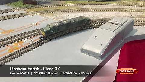 Graham Farish N Gauge Class 37 Soundfit.