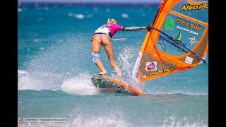 Sarah Quita Offringa and Steven Van Broeckhoven in Fuerteventura PWA World cup Freestyle