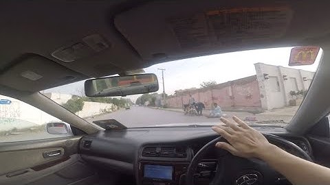 JZX100 1JZGTE POV RUN WITH TURBO FLUTTER *RAW AUDIO*