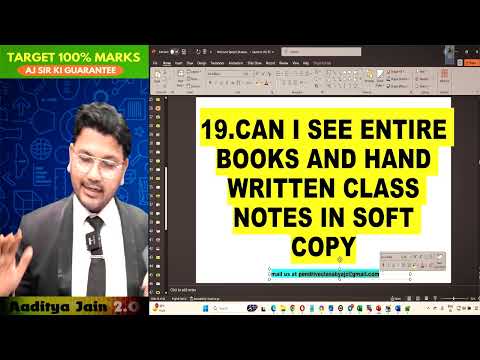 Welcome Speech Part-I | CA Inter FM | Regular Batch | CA Aadiityaa Jain Sir