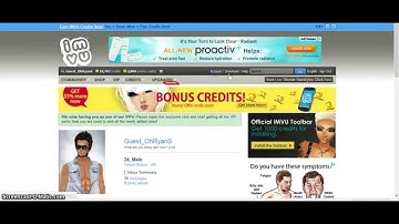 IMVU Help How To: Hide your age