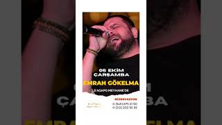 Emrah Gökelma 5 Ekim Çarşamba S’agapo Meyhane’de Resimi