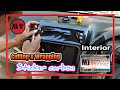 Cara Pasang Stiker Carbon interior | Cutting & Wrapping Sticker Carbon interior Ayla | Double din