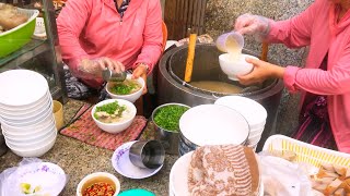 Traditional cuisine: Banh Canh - Pork sausage - and various types of rolls.