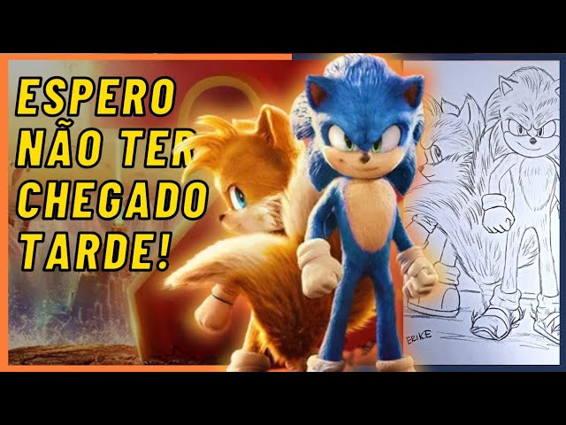 COMO DESENHAR O SONIC PRIME DA NETFLIX - TUTORIAL PASSO A PASSO 