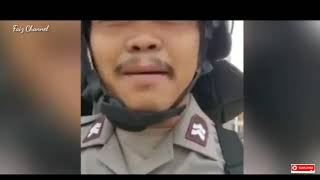Polisi Pakai Bahasa Thailand Biking Ngakak
