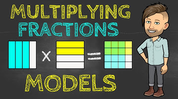 Multiplying Fractions with Models | Math with Mr. Bee | CCSS 5.NF.B.4a