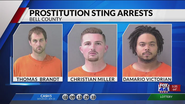 Prostitution Sting Arrests