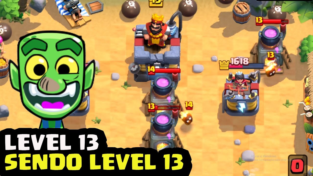 OS LEVEL 13 MAIS ENGRAÇADOS DO CLASH ROYALE - MOMENTOS ENGRAÇADOS - YouTube