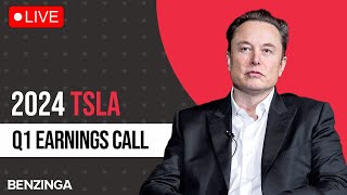 WATCH LIVE: Tesla Q1 2024 Earnings Call | $TSLA