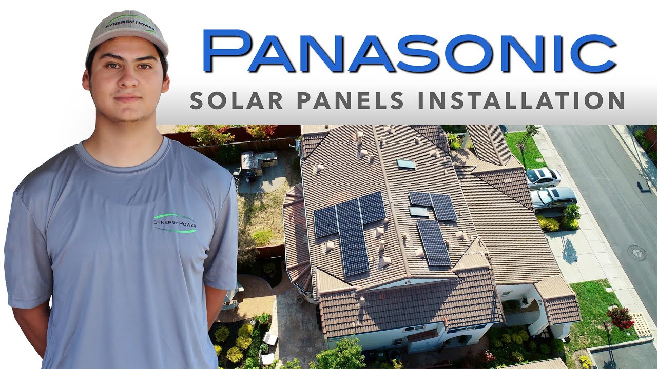 Panasonic Solar Installation - YouTube