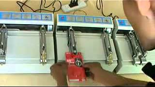 package card stapler