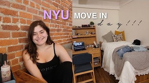 NYU DORM MOVE IN VLOG 2020