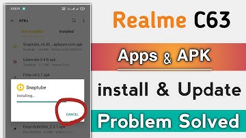 Realme C63 How To Fix Apps & APK Not install And Update Problem