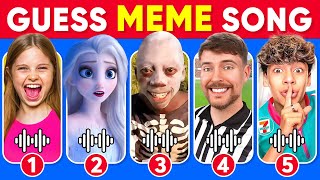 GUESS THE MEME & WHO'S SINGING 🎤🎵🔥 Salish Matter, Tenge Tenge, MrBeast, Elsa, Lay Lay, King Ferran by Quiz Forest 7,147 views 2 weeks ago 14 minutes, 44 seconds