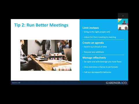 Running Better Meetings