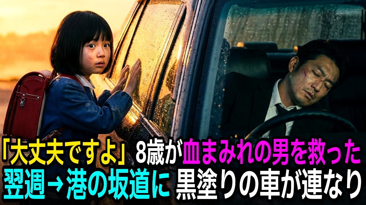 「店ごともらうぞ！」冷蔵庫が空っぽの食堂で、8歳の娘が瀕死のヤクザを体操着で止血→3万円を置いて消えた男。翌週、港に黒塗りの高級車が5台…「借金2500万、全額片をつける」