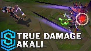 True Damage Akali Skin Spotlight - League of Legends