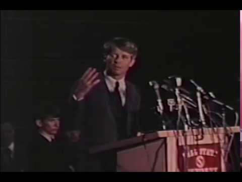 Robert F Kennedy primary campaign address at Ball State University 1968-04-04