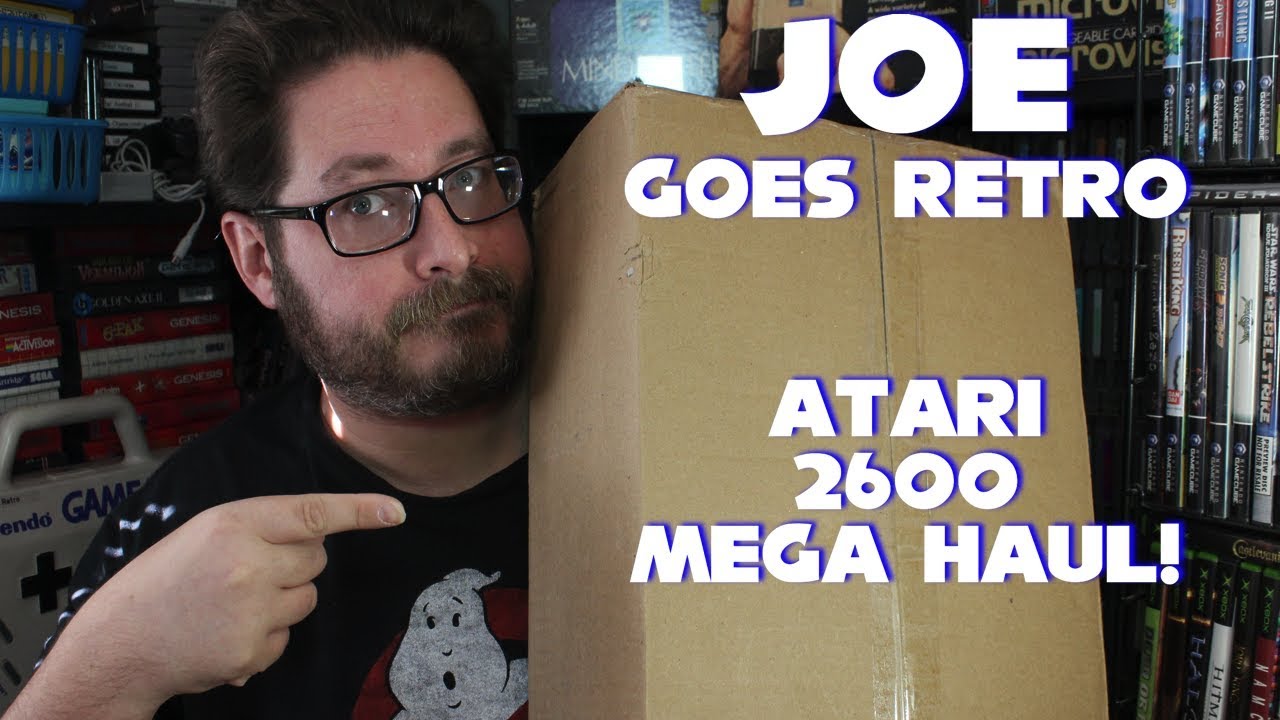 Atari 2600 Mega Haul - Almost 100 Games! - Joe Goes Retro