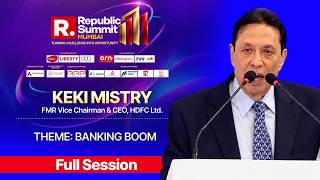 Keki Mistry At Republic Summit 2026: Banking Boom | India's Banking Future Explained