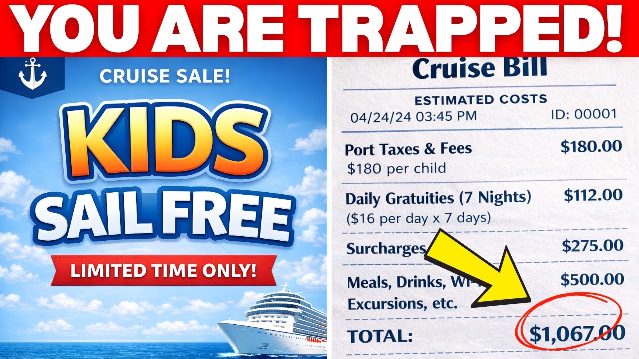 Kids Sail Free Cruise Deals EXPOSED: Port Fees, Tips & More!