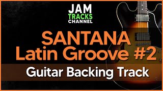 Santana Latin Groove #2  -  Guitar Backing Track in Cm