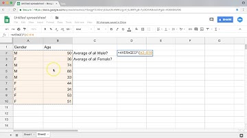 Google Sheets Averageif Function 2018
