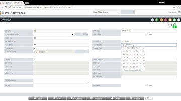 How to Add,Edit GRN in GRN Master in Erp System 11