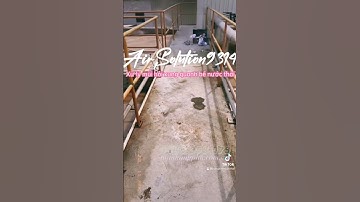 Xử lý mùi hôi nước thải tại trạm xử lý nước thải với Airsolution9314