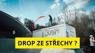 SESKOČIL JSEM ZE STŘECHY ? 🤯 + HODNOCENÍ SKATEPARKU✌️