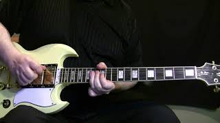 Video thumbnail of "Honky Tonk Guitar Lesson Demo + Backing Track - The Ventures"