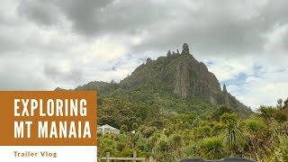 MOUNT MANAIA, NEW ZEALAND: Hike