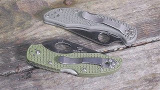 :  Ganzo (Firebird) F759M GR vs Spyderco Delica 4.   